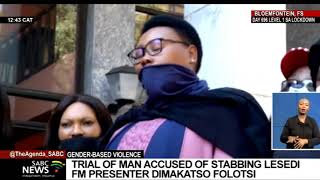 The trial of man of accused of stabbing Lesedi FM presenter to get underway on Monday [upl. by Nnyrat785]