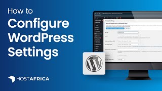 How to Set up WordPress Settings for Website  Beginners Guide [upl. by Blackman]