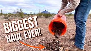 Arizona Rockhounding  Finding CRYSTALS amp AGATES in the desert [upl. by Grizel490]