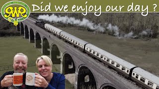 Our Steam Train Journey in the Cotswolds [upl. by Llewsor]