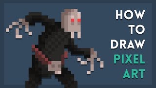 How To Draw Pixel Art  Tutorial [upl. by King433]