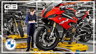 How BMW Motorbikes Are Made 🏍️ Assembly Process [upl. by Linnea]