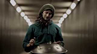 Solo Hang Drum in a Tunnel  Daniel Waples  Hang in Balance  London  England HD [upl. by Nnaynaffit186]