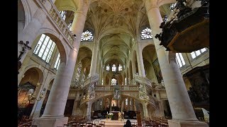 Léglise Saint Etienne du mont  Montagne Sainte Geneviève  Paris  France [upl. by Nayllij]