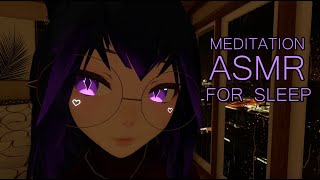 VR ASMR Guided Meditation Autogenics For Sleep VRChat [upl. by Treb]