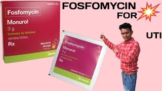 Fosfomycin Monurol How To Take [upl. by Wrigley]