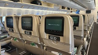 Saudia Airlines Economy Class JFKRUH 777300ER Trip Report [upl. by Shelagh106]