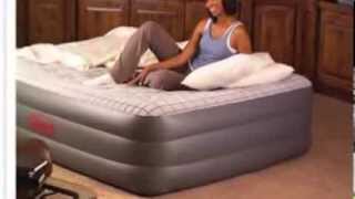 Coleman Premium Quickbed Double High Queen Airbed w Builtin Pump [upl. by Altaf]