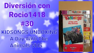 KIDSONGS UNBOXING A Day With The Animals VHS [upl. by Hanala]