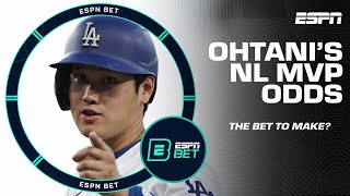 Time to bet on Shohei Ohtani to win NL MVP ⚾  ESPN BET Live [upl. by Edla]