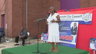 Savannah Alderwoman Bernetta Lanier announces reelection bid [upl. by Eeryn]