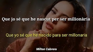 Rosalía  Millonaria Lyrics  Subtítulos en Español  Rosalía Dios Nos Libre del Dinero Lyrics [upl. by Epifano]