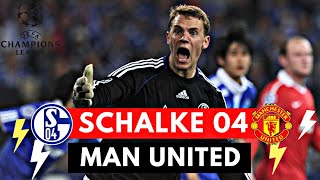 Schalke vs Manchester United 02 All Goals amp Highlights  2011 UEFA Champions League [upl. by Kiel]