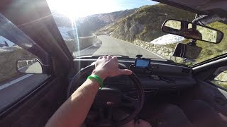 GoPro POV Drive Daewoo Tico  Stelvio Pass [upl. by Petie]