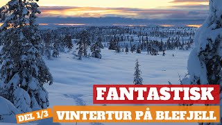 Friluftsliv  Blefjell  BleHøgda  En fantastik vintertur i helt nydelig omgivelser Del 13 [upl. by Aidiruy901]