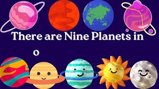 The Planet Song  Kids Learning videos l 9 Planets of the Solar System Song for Kids l planets names [upl. by Pinette]