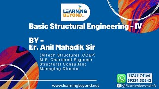 Basics Of Structural Engineering Part  4  Complete Structural Engineering Course [upl. by Shornick]