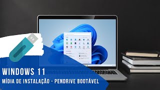 Como criar uma mídia de Instalação Limpa Windows 11  Pendrive Bootável Windows 11 [upl. by Celene]