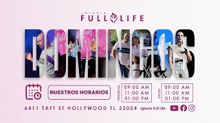 🔴 EN VIVO 🌍  Reunión de Domingo 3er Servicio  Iglesia Full Life [upl. by Ehling946]