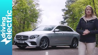 Mercedes EClass hybrid review  DrivingElectric [upl. by Attenna]