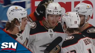 Anaheim Ducks Score Two Goals In 28 Seconds to Double Up Against Canadiens [upl. by Yatnuhs]