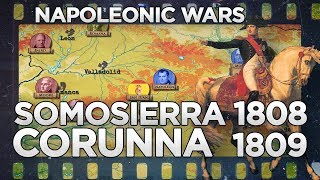 Battles of Somosierra and Corunna 18081809  Napoleonic Wars DOCUMENTARY [upl. by Adiell]