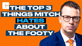 TOP 3 MOST HATED THINGS AT THE FOOTY 😡 AFL Tradies Podcast [upl. by Ajan222]