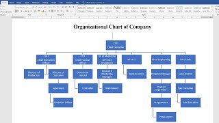 Create a concept map in MS Word [upl. by Aseefan]