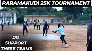 Cricket Round 2  Parthibanur Vs Iyanar 11s  Paramakudi 25K Tournament worldcup afgvsned [upl. by Einnod]