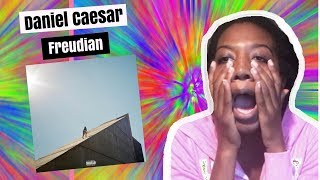 DANIEL CAESAR quotFREUDIANquot ALBUM REACTION [upl. by Nohpets938]