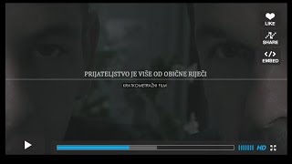 quotPrijateljquot  EMOTIVAN Kratkometražni film [upl. by Cartwright]