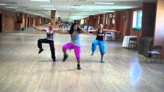 Action Reggae Dance Fitness Routine [upl. by Schafer]