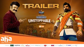 Unstoppable Season 4 Trailer  Nandamuri Balakrishna  AhaVideoIN [upl. by Irrabaj]