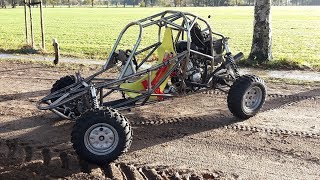 Crosskart Buggy Build Part 4 On its Wheels Walk Around [upl. by Milone]