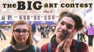 The Big Art Contest Vlog8 [upl. by Nahte573]