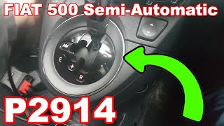 Fiat 500 Dualogic jumping out of gear Fault finding and repair [upl. by Milurd994]