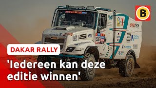 HEFTIGE start voor Erik van Loon  Dakar Rally [upl. by Rihsab]