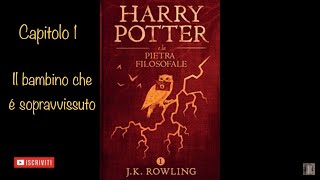 Harry Potter e la Pietra Filosofale audiolibro narrato da Francesco Pannofino  capitolo 1 [upl. by Krein]