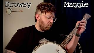 Drowsy Maggie on Irish Tenor Banjo Clareen Special [upl. by Delphina]