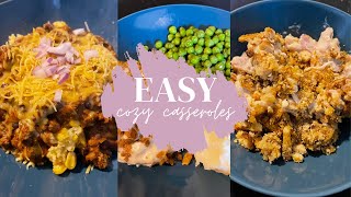 EASY COZY CASSEROLES  COMFORTING BUDGET FRIENDLY MEALS [upl. by Eadrahs881]