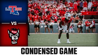 Louisiana Tech vs NC State Condensed Game  2024 ACC Football [upl. by Ossie]