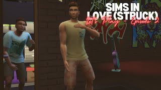 Sims in LoveStruck  Lets Play The Sims 4  Episode 2 [upl. by Nedmac172]