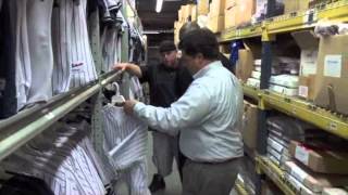 Robbies First Base Tours The Steiner Warehouse  Steiner Sports Memorabilia [upl. by Eigna]