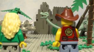 LEGO Jurassic World trailer [upl. by Nickolaus]