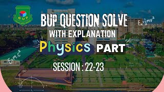 BUP Question Bank SolveFSSS  BUP Admssion Test 202021  Tips amp Tricks [upl. by Eustazio]