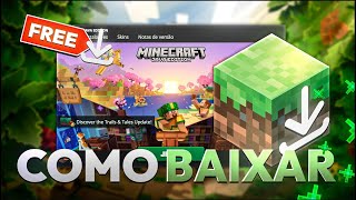 COMO BAIXAR MINECRAFT GRATUITO PARA PC FRACO ATUALIZADO 2024 LAUNCHER SIMULA MINECRAFT ORIGINAL [upl. by Enilra]