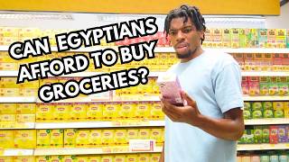 AFRICAN AMERICAN LIVING IN El GOUNA EGYPT GOES GROCERY SHOPPING [upl. by Aenyl]