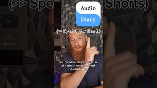 Audio Diary  Its a good app adhd audiodiary journaling [upl. by Vala]