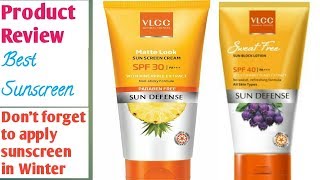 VLCC  Vlcc spf 30 sunscreen review  Sunscreen Review [upl. by Anselmo418]