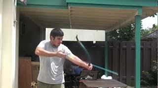 Shooting the Stovetop Flattened PVC Horse Bow 500 Times [upl. by Moriarty]